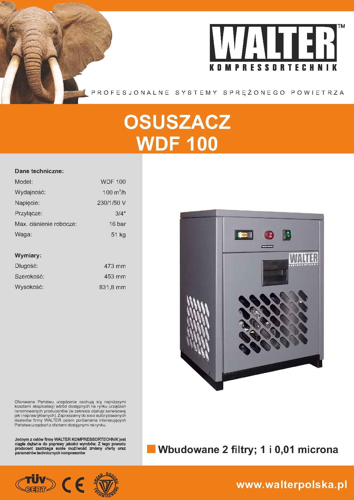 Osuszacz WDF 100
