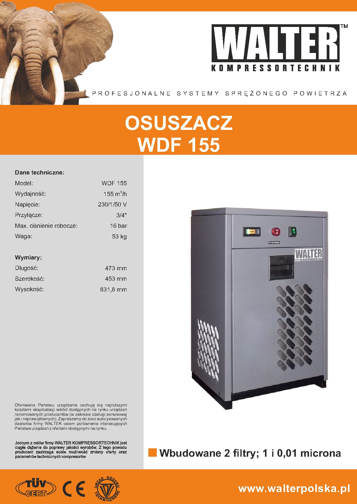 Osuszacz WDF 155