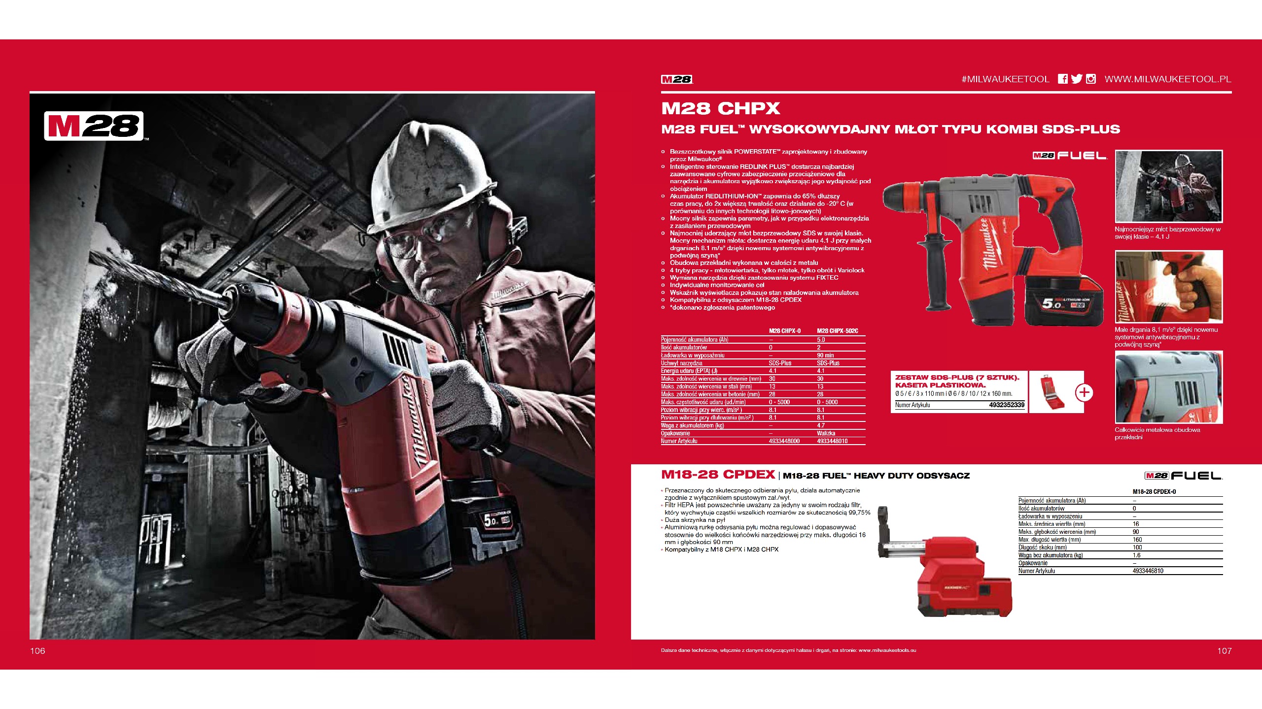 M28 &ndash; Narzędzia akumulatorowe i Fuel