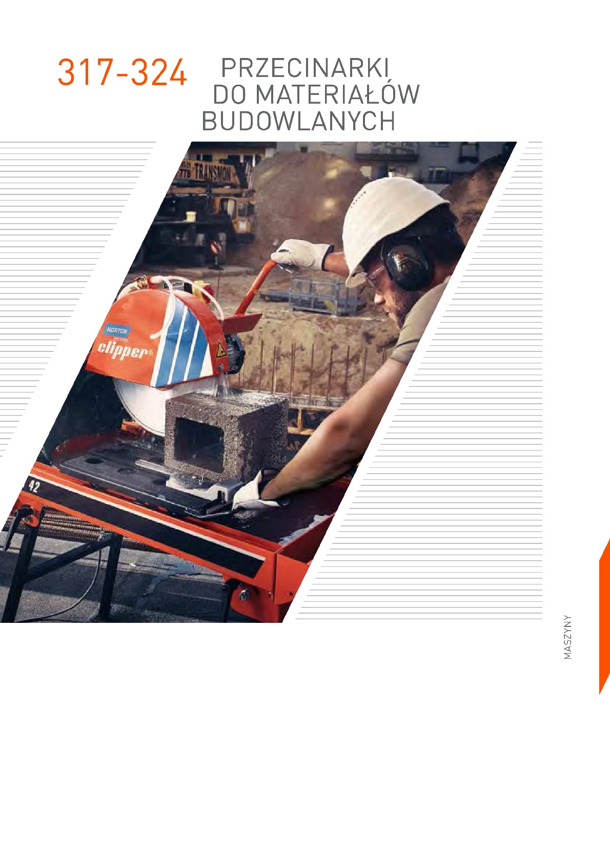 Przecinarki do mat. budowlanych