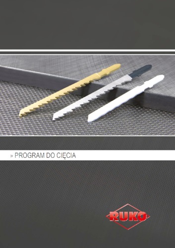 Brzeszczoty do wyrzynarek i pił szablastych