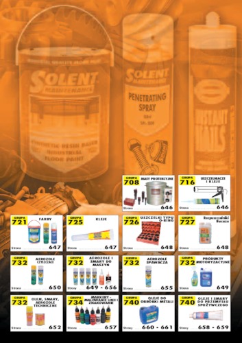 Oleje i produkty chemiczne