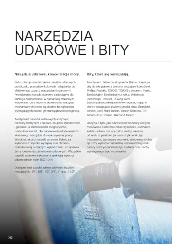 Narzędzia udarowe i bity