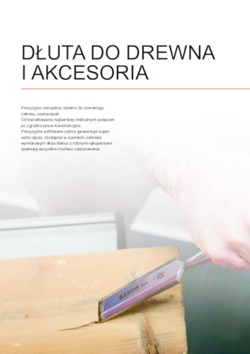 Dłuta do drewna i akcesoria