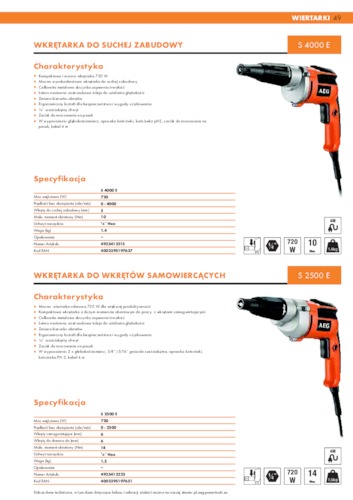 Technika wiercenia &ndash; Wkrętarki