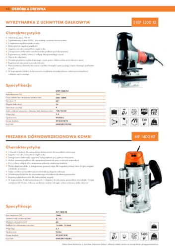 Obr&oacute;bka drewna &ndash; Frezarki