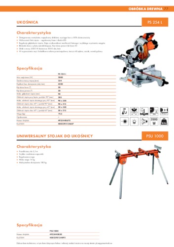Obr&oacute;bka drewna - Statyw mocujący tr&oacute;jnożny