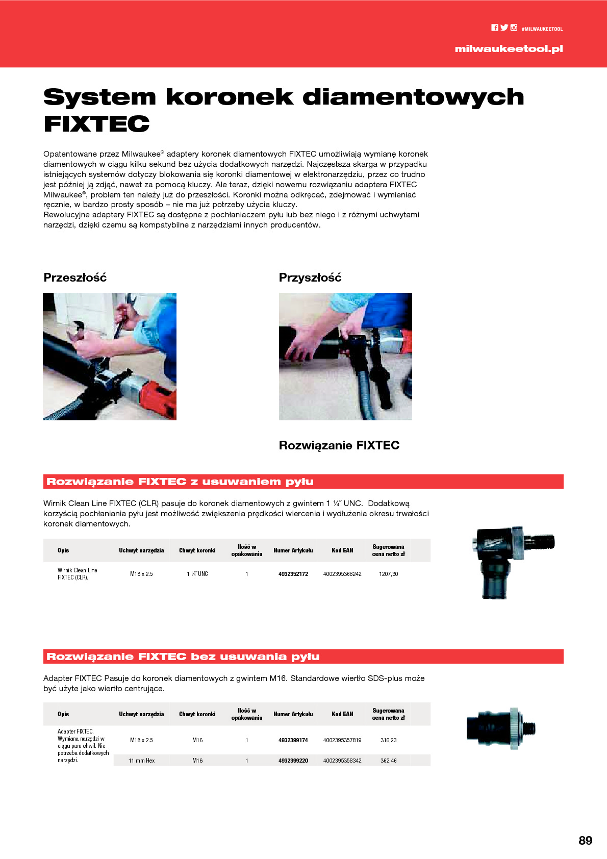 Diamentowe koronki rdzeniowe &ndash; Koronki do wiercenia na sucho