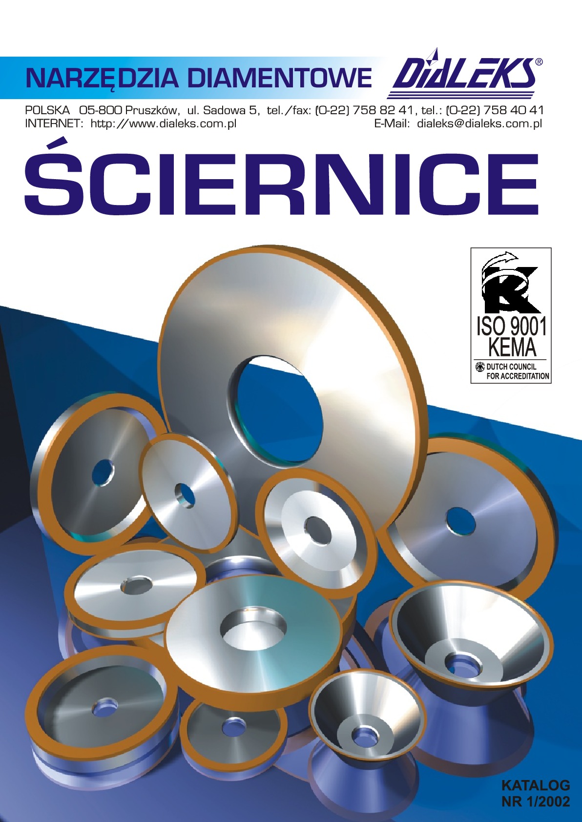 KATALOG GŁ&Oacute;WNY - Ściernice diamentowe i azotku boru