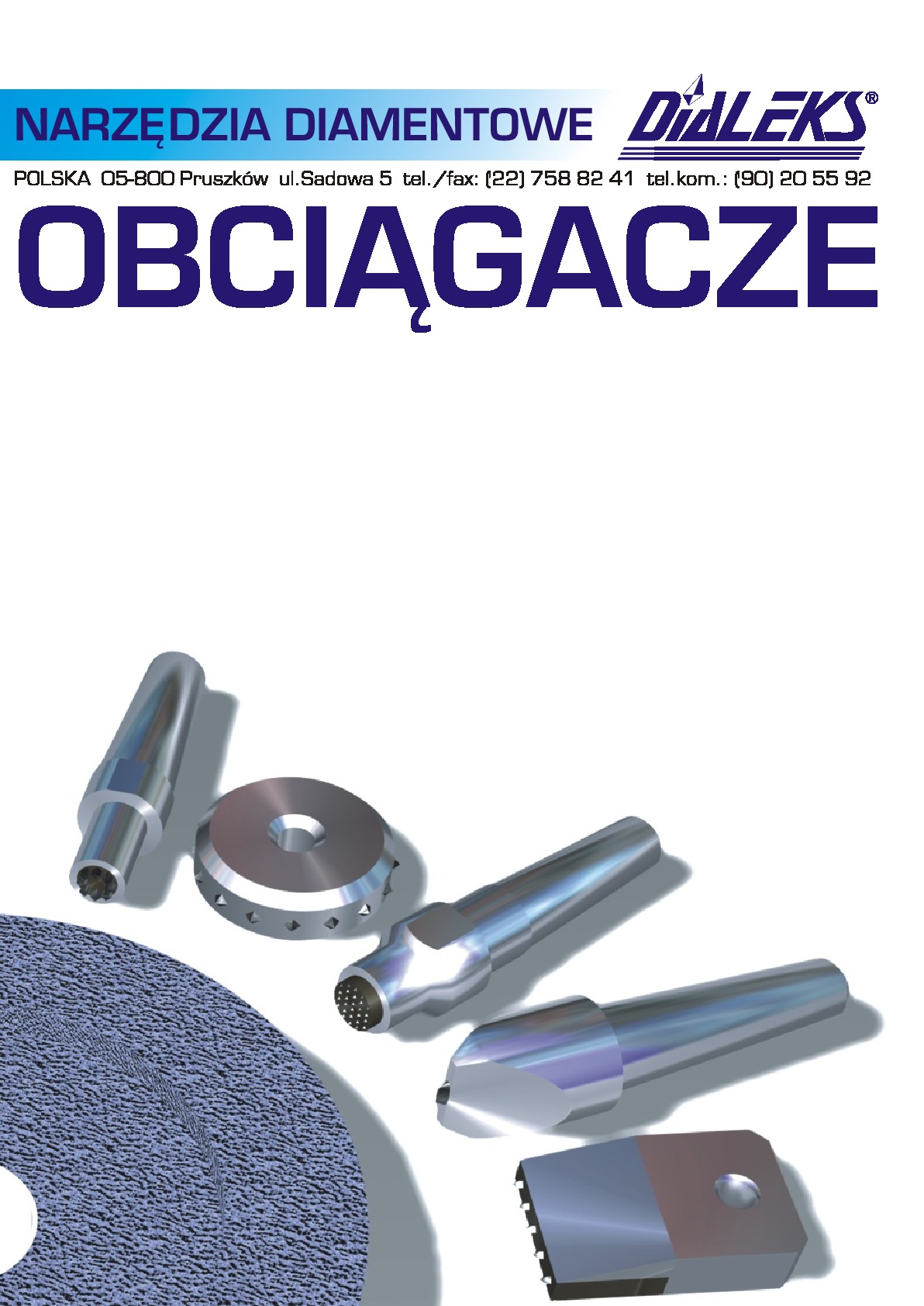 KATALOG GŁ&Oacute;WNY &ndash; Obciągacze diamentowe